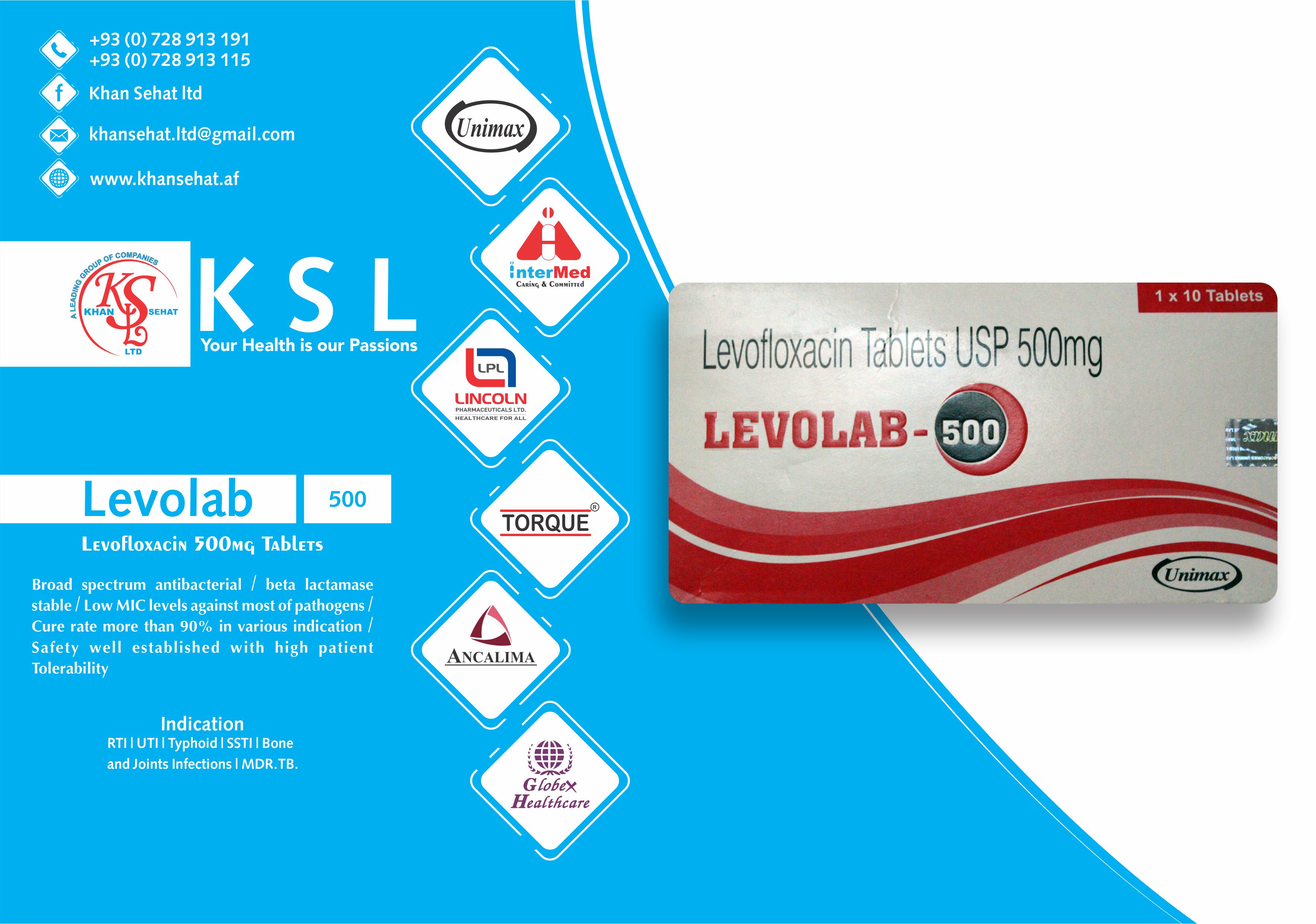 LEVOLAB 500 TAB