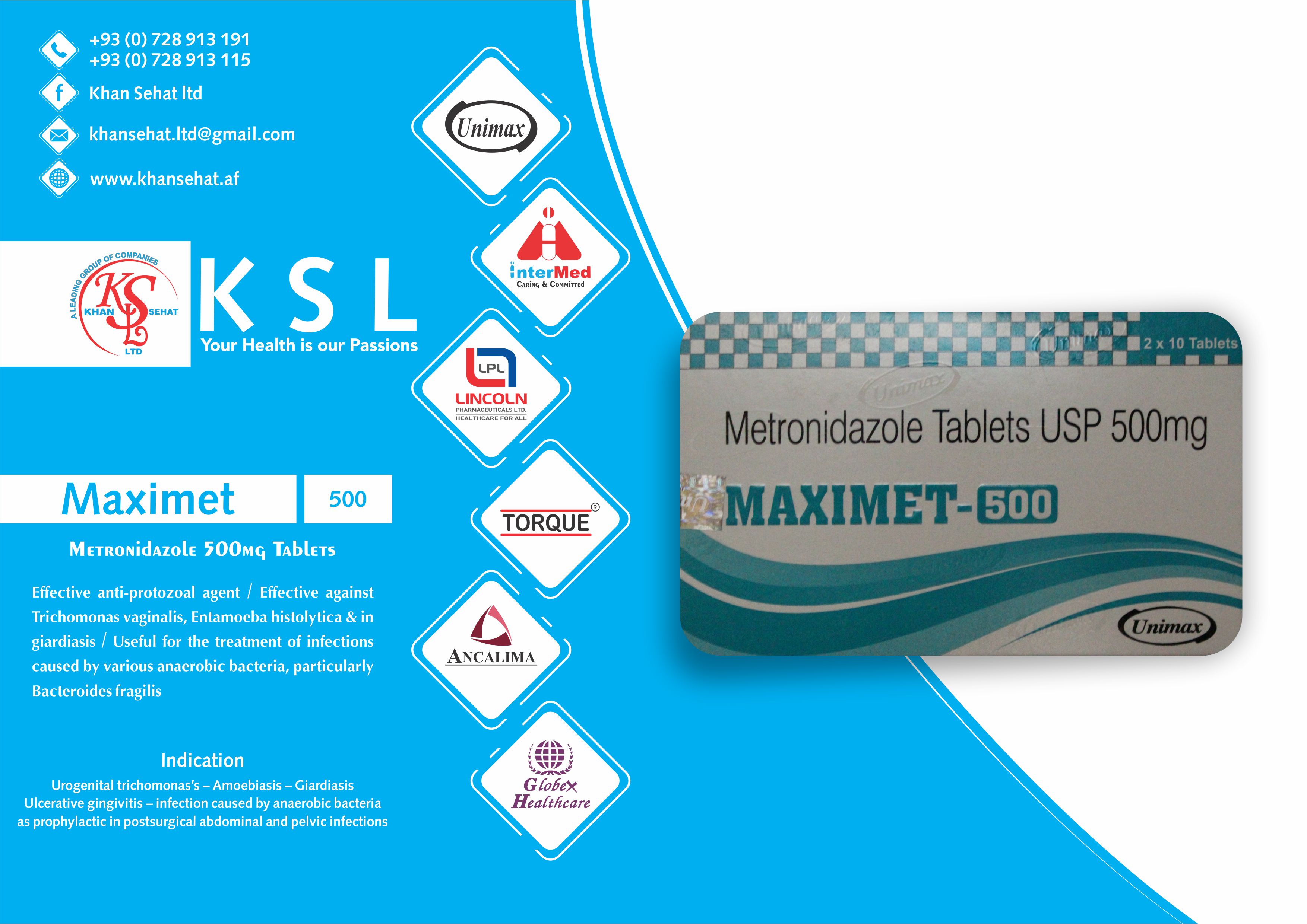 MAXIMET 500 TAB