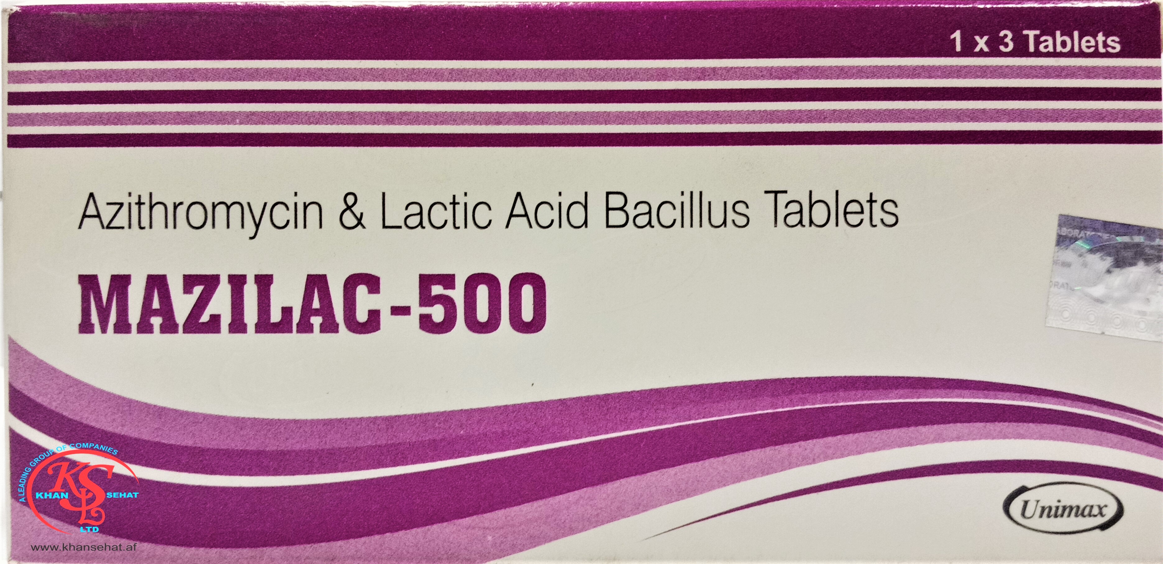 MAZILAC 500/250 TAB